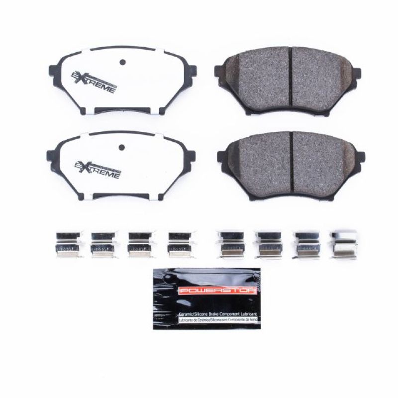 Power Stop 01-05 Mazda Miata Front Z26 Extreme Street Brake Pads w/Hardware - Z26-890