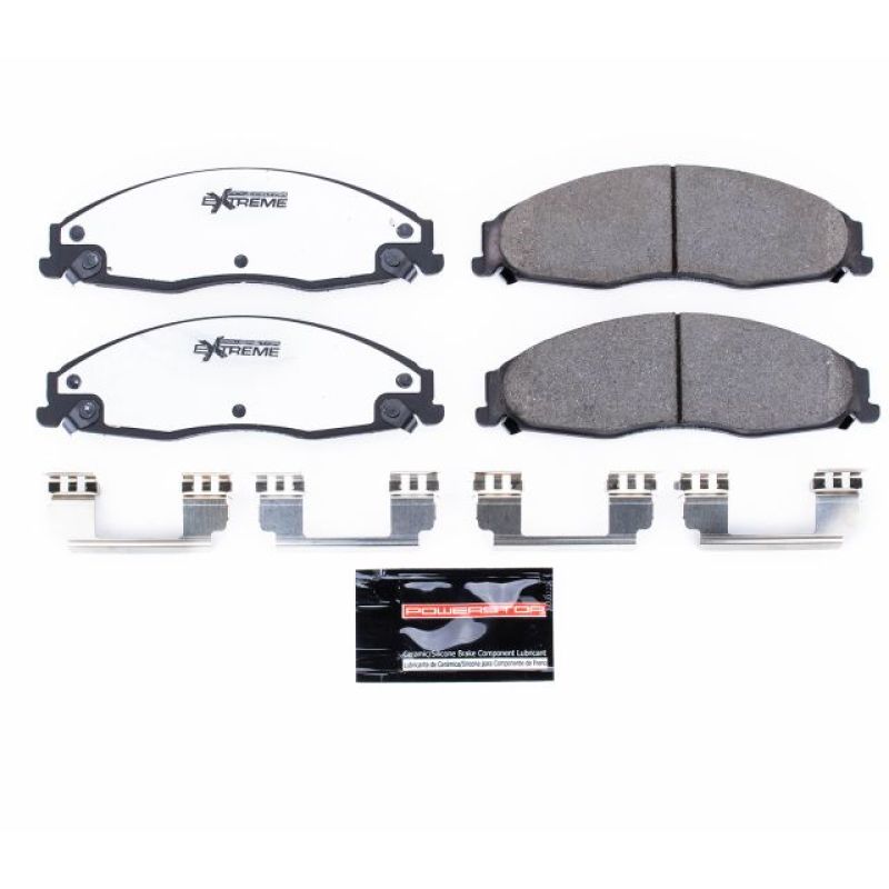 Power Stop 03-07 Cadillac CTS Front Z26 Extreme Street Brake Pads w/Hardware - Z26-921