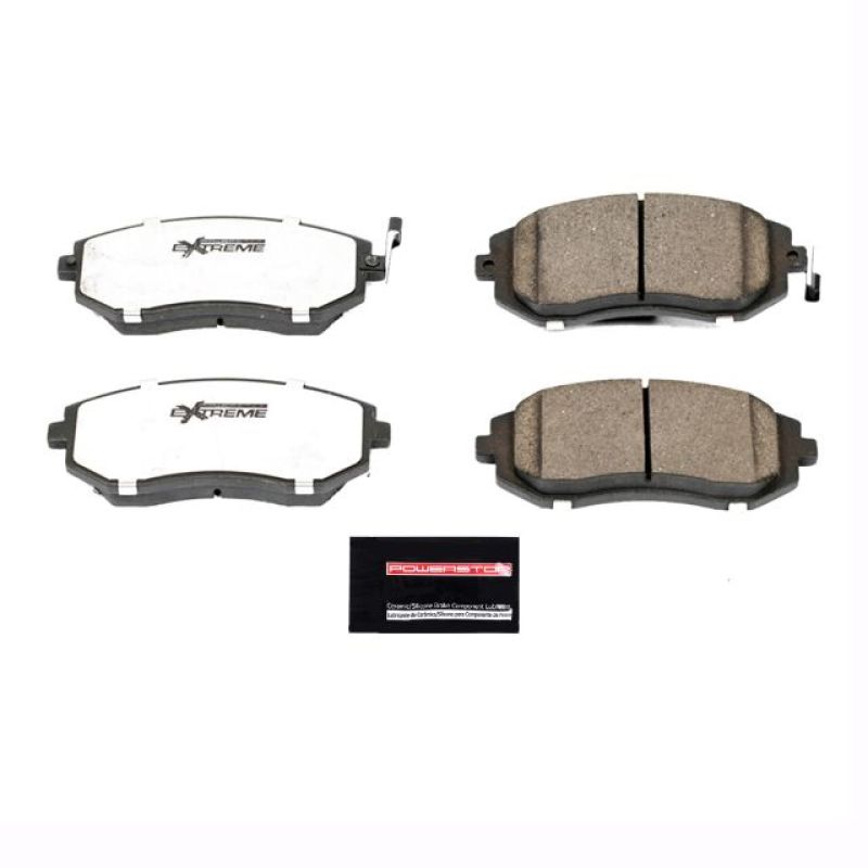 Power Stop 05-06 Saab 9-2X Front Z26 Extreme Street Brake Pads w/Hardware - Z26-929