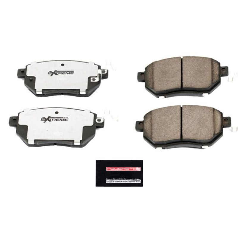 Power Stop 03-06 Infiniti FX35 Front Z26 Extreme Street Brake Pads w/Hardware - Z26-969