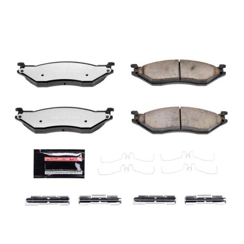 Power Stop 08-09 Ford F53 Front or Rear Z36 Truck & Tow Brake Pads w/Hardware - Z36-1066
