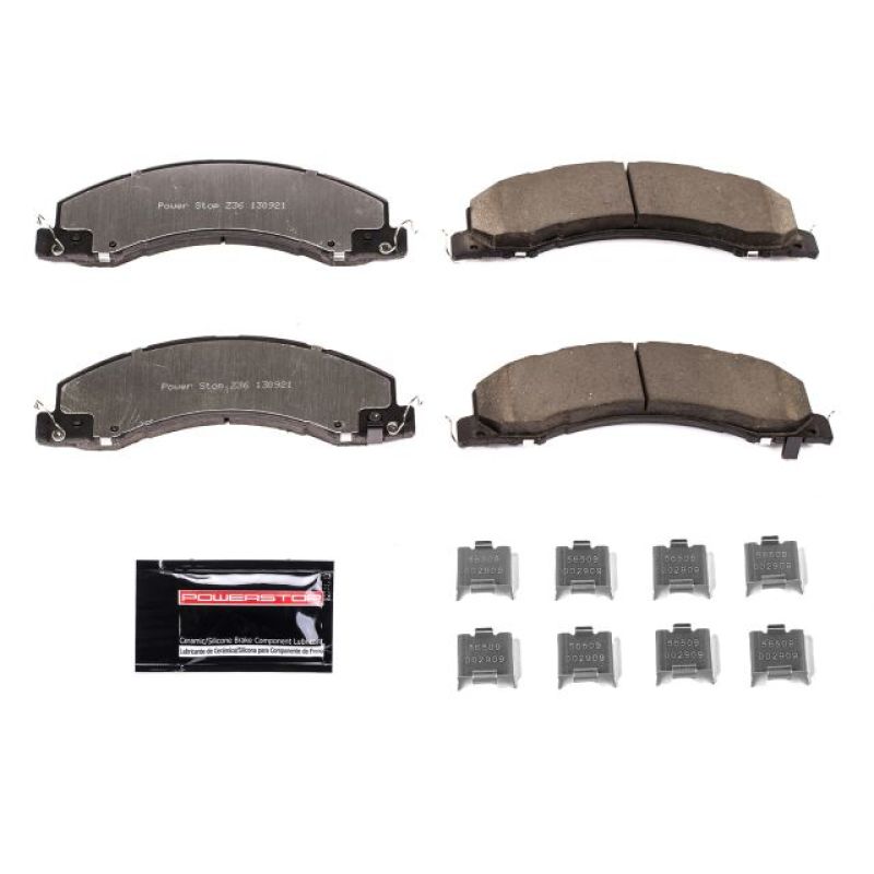 Power Stop 08-10 Dodge Ram 4500 Front or Rear Z36 Truck & Tow Brake Pads w/Hardware - Z36-1335