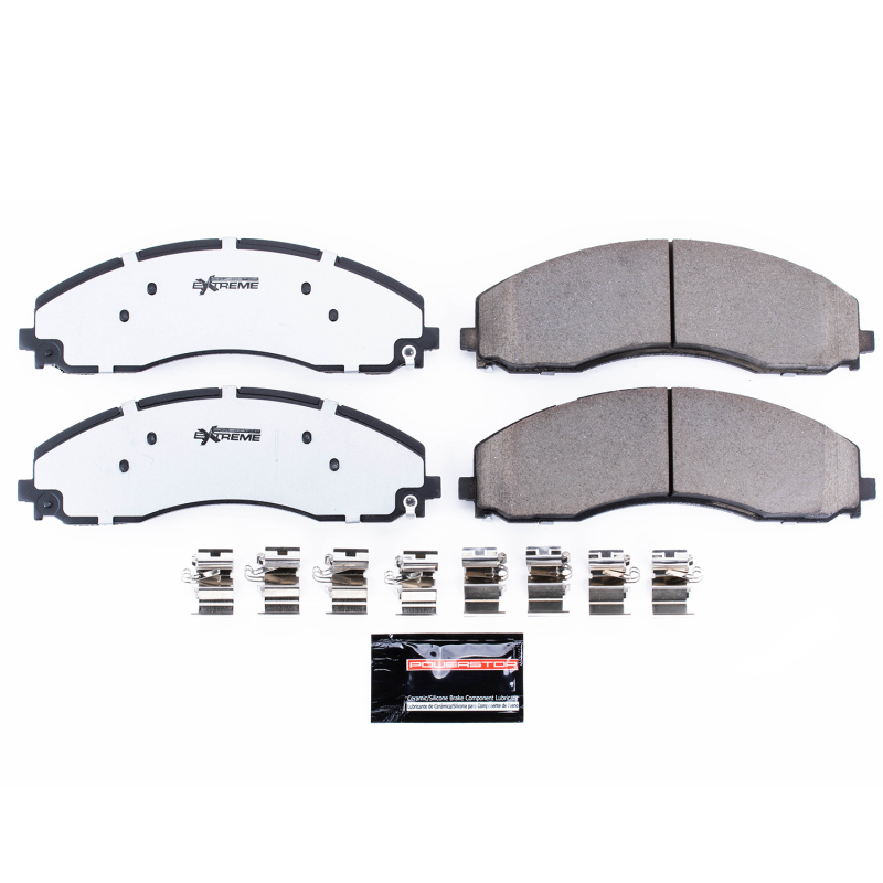 Power Stop 17-19 Ford F-450 Super Duty Rear Z36 Truck & Tow Brake Pads w/Hardware - Z36-2018A