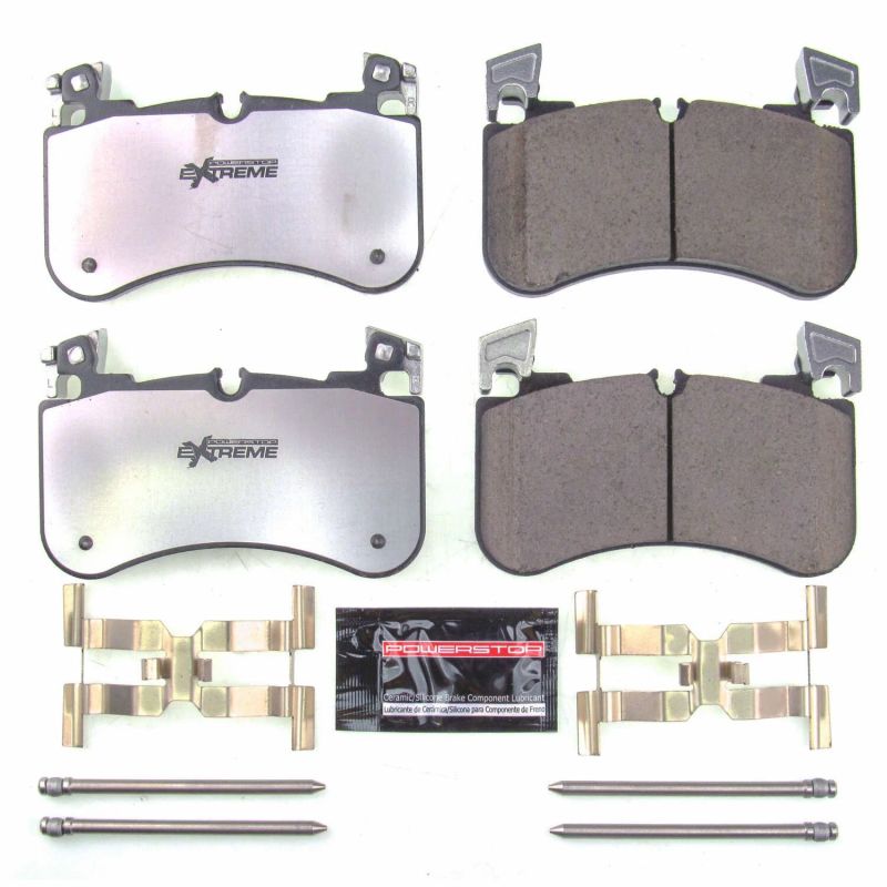 Power Stop 18-19 Land Rover Discovery Front Z36 Truck & Tow Brake Pads w/Hardware - Z36-2184