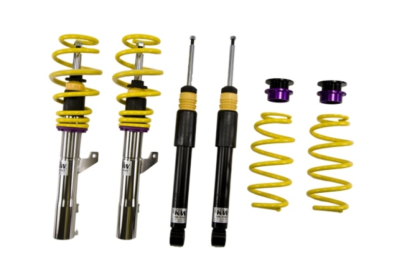 KW Coilover Kit V1 Audi A3 Quattro (8P) all engines w/o electronic dampening control - 10280029