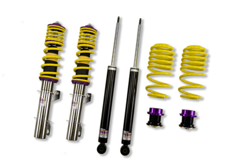 KW Coilover Kit V2 VW Golf IV (1J); all models excl. 4motion; all engines excl. R32 - 15280061