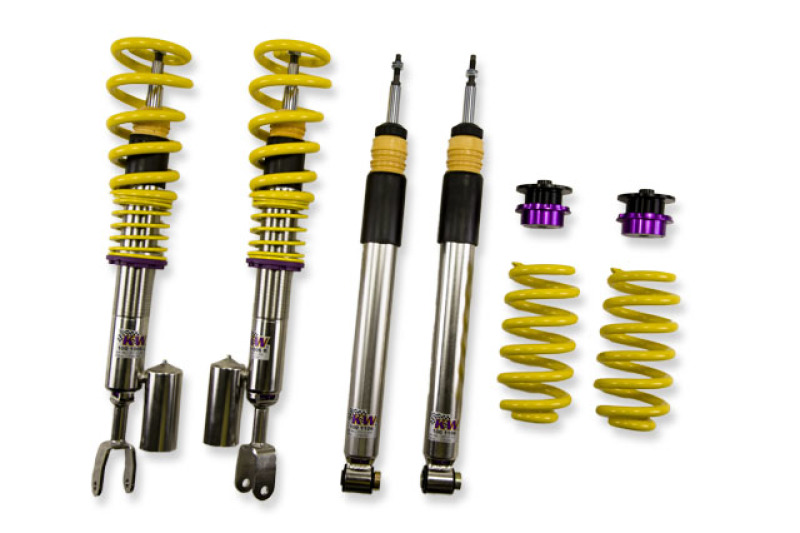 KW Coilover Kit V3 Audi S4 (8E/B6 QB6) Convertible + Avant; Quattro - 35210065