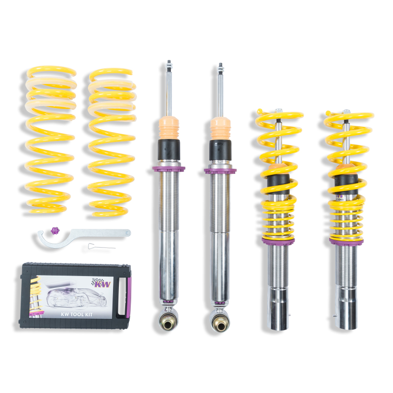 KW Coilover Kit V3 2017+ BMW 5-Series G30 Sedan AWD w/o Electronic Dampers - 352200BW