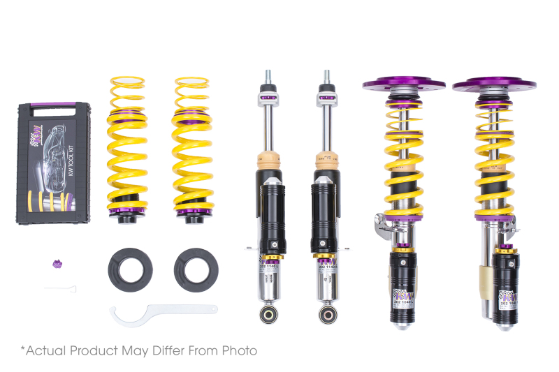 KW Coilover Kit V4 12-16 Porsche Cayman 981 GT4 - 39771294