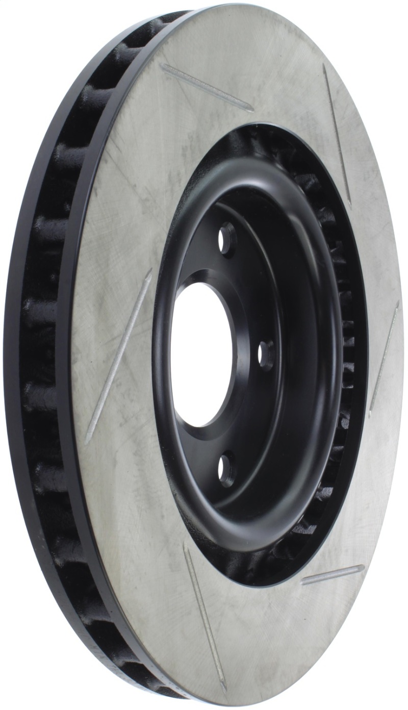 StopTech Power Slot 05-07 Cadillac XLR / 06-09 Chevy Corvette Front Right Slotted Rotors - 126.62085SR