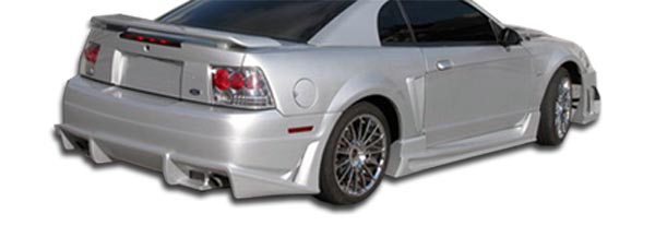 1999-2004 Ford Mustang Duraflex Bomber Rear Bumper Cover - 1 Piece