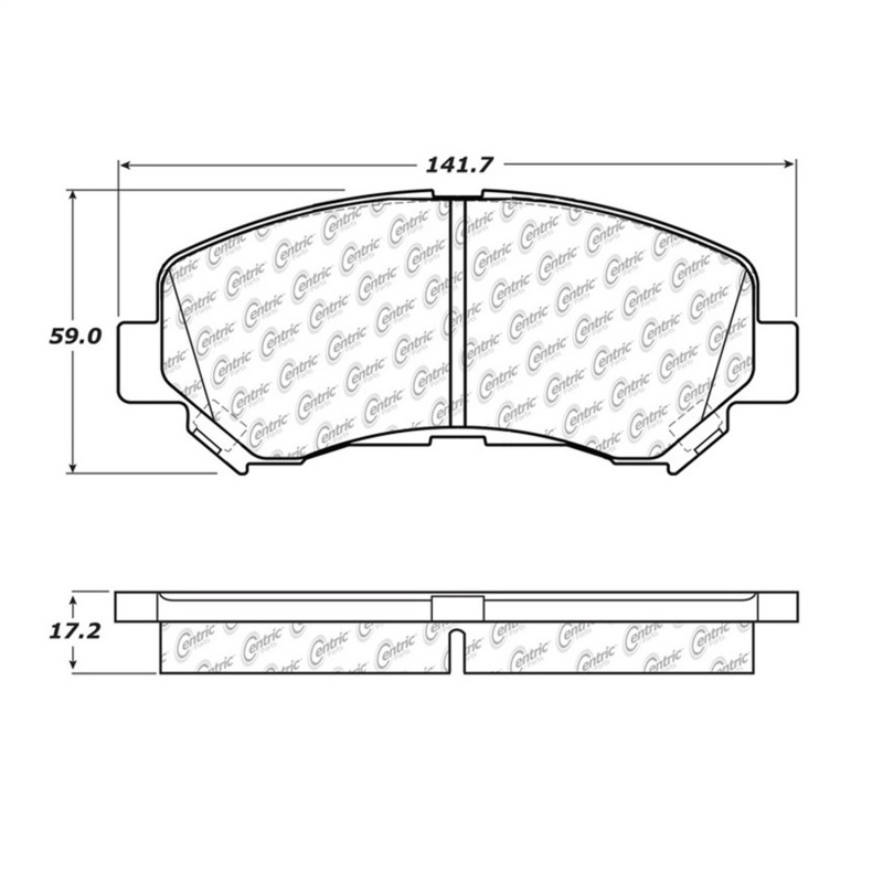 StopTech Street Touring Brake Pads - 308.13380