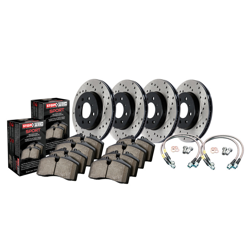 Sport Axle Pack Drilled Rotor, 4 Wheel - 979.63010