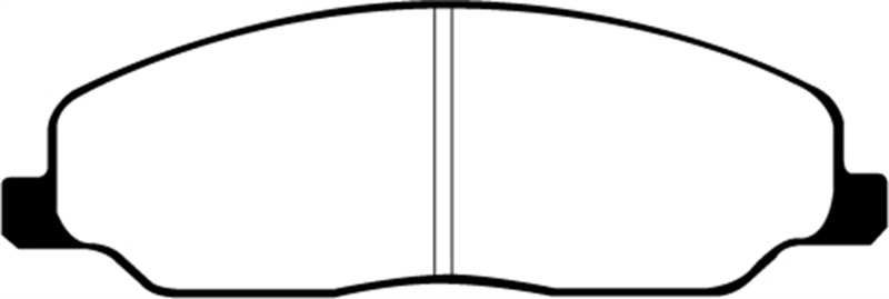 EBC 05-10 Ford Mustang 4.0 Greenstuff Front Brake Pads - DP21740
