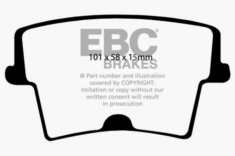 EBC 05-10 Chrysler 300C 5.7 Redstuff Rear Brake Pads - DP31722/2C