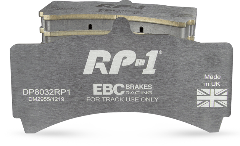 EBC Racing 15-17 Ford Mustang 3.7L RP-1 Race Front Brake Pads - DP83039RP1