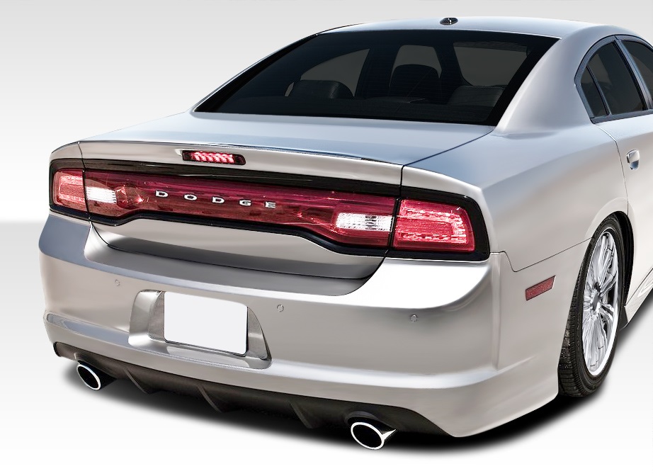 2011-2014 Dodge Charger Duraflex SRT Look Rear Bumper Cover - 1 Piece