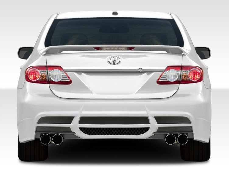 2011-2013 Toyota Corolla Duraflex W-1 Rear Bumper Cover - 1 Piece