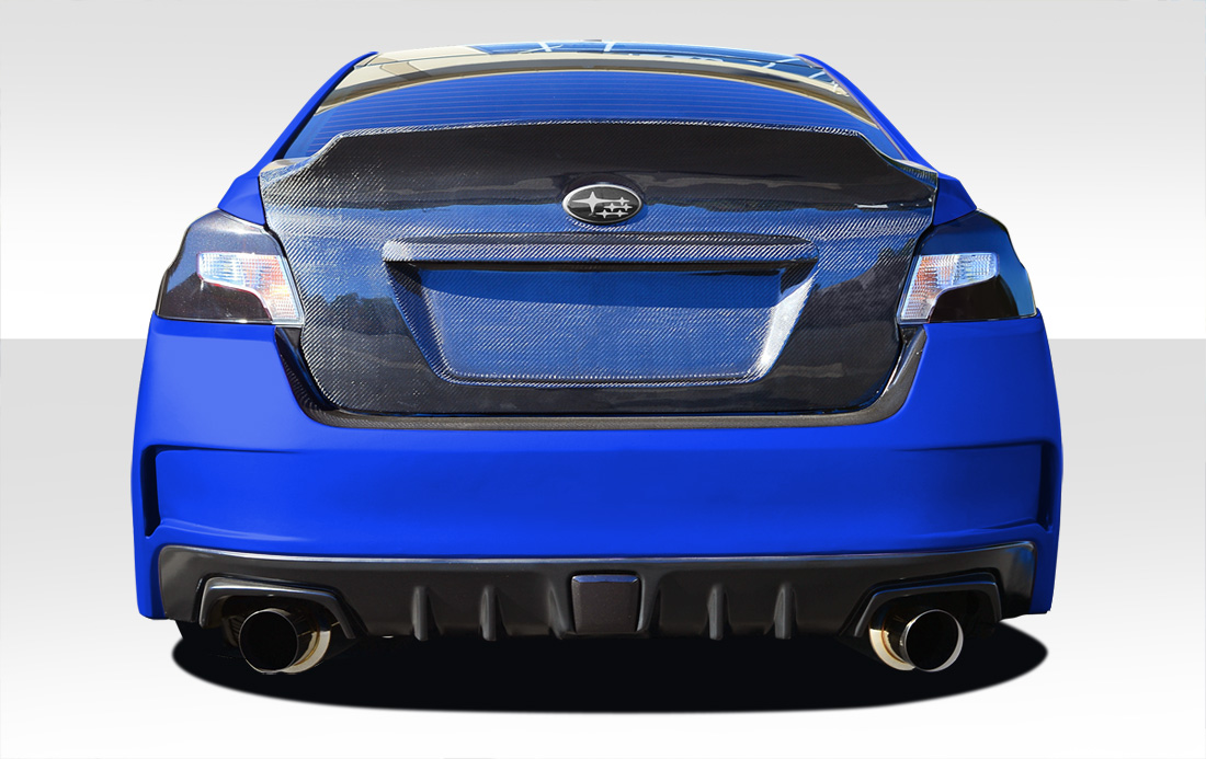 2015-2021 Subaru WRX Duraflex NBR Concept Rear Bumper Cover - 1 Piece