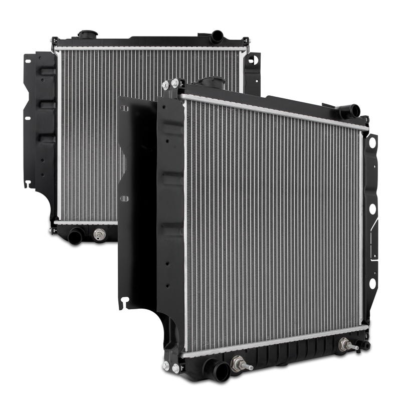 Mishimoto 87-95 Jeep Wrangler YJ L4/L6 AT and MT OEM Replacement Plastic Radiator - MMR1015