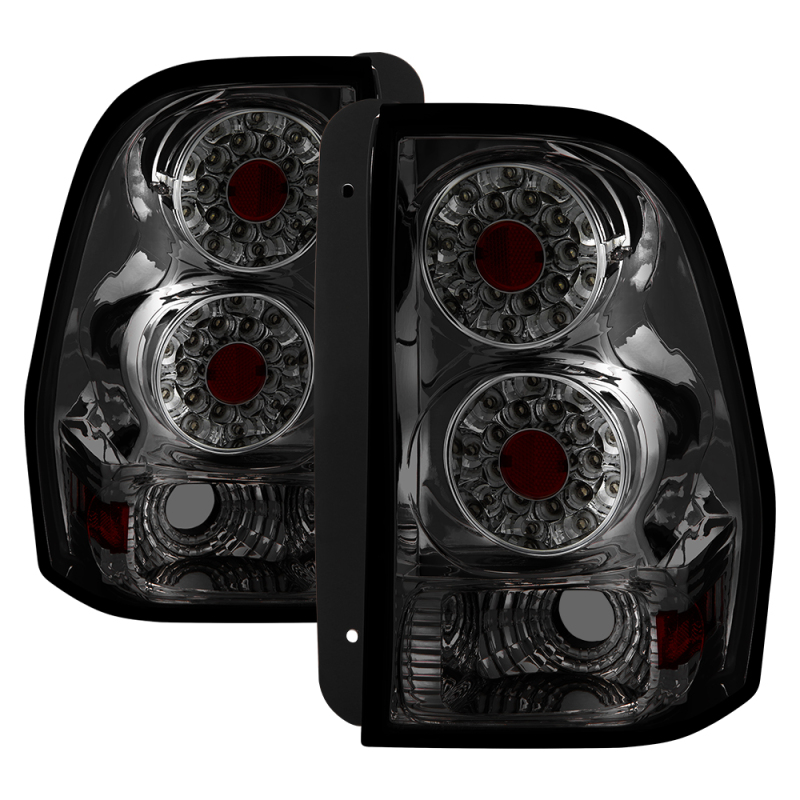 Xtune Chevy Trailblazer 02-09 LED Tail Lights Smoke ALT-ON-CTB02-LED-SM - 5012685