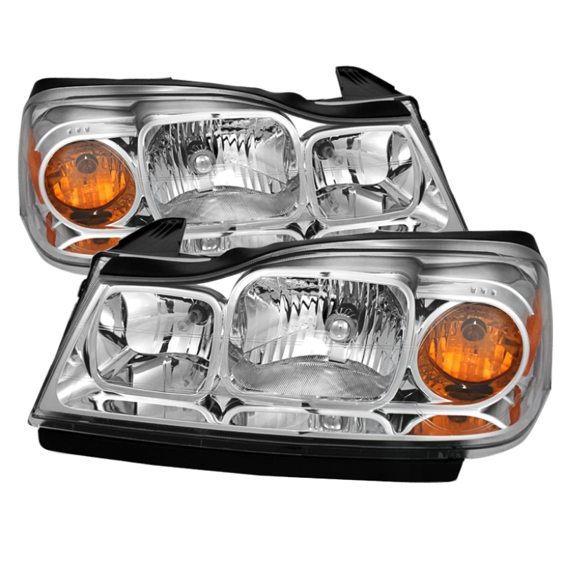 Xtune Saturn Vue 06-07 Crystal Headlights Chrome HD-JH-SVUE06-AM-C - 9024047