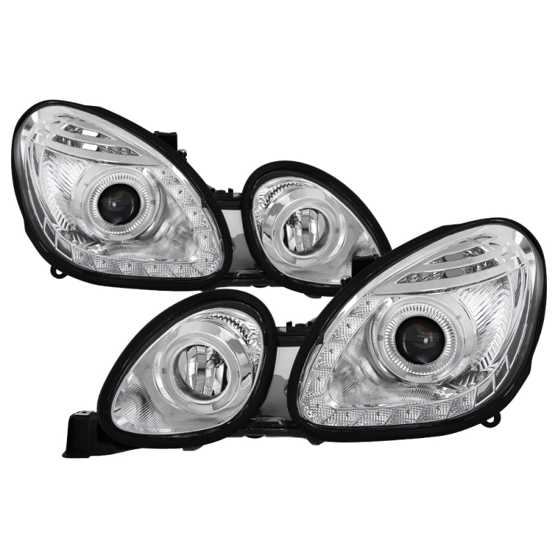 Xtune Lexus GS300/GS400/GS430 98-05 Halogen Only Halo Projector Headlights Chrome PRO-JH-LGS98-LED-C - 9027833