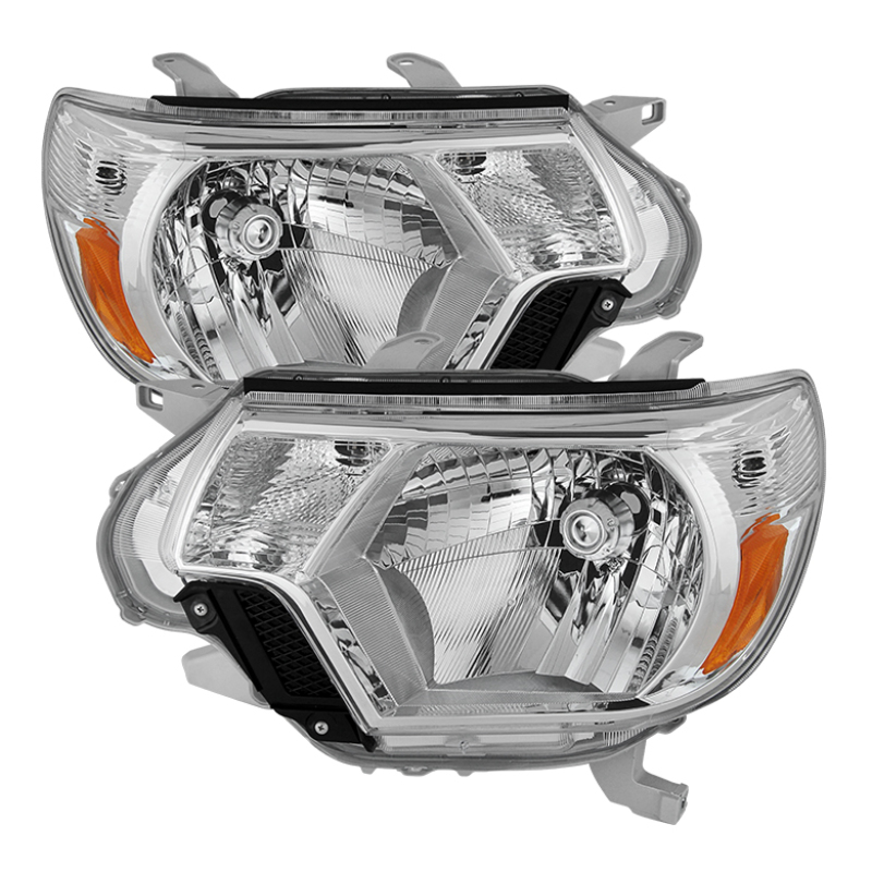 Xtune Toyota Tacoma 2012-2015 OEM Style Headlights Chrome HD-JH-TTA12-AM-C - 9031083