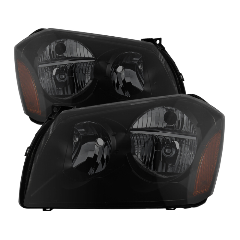 Xtune Dodge Magnum 05-07 Crystal Headlights Black Smoked HD-JH-DMAG05-AM-BSM - 9033414