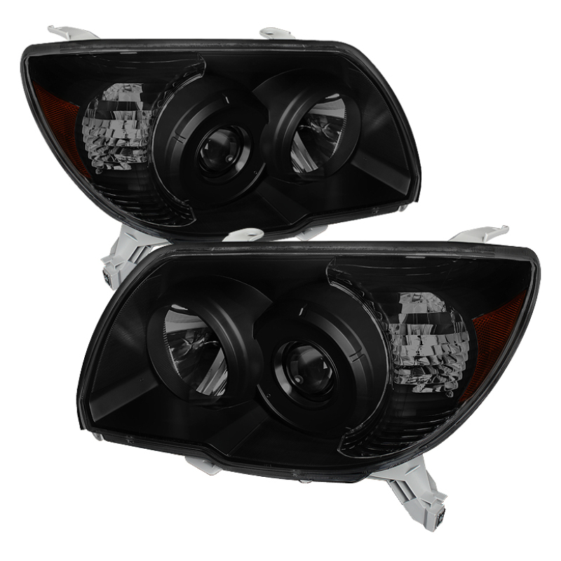 Xtune Toyota 4Runner 06-09 Crystal Headlights Black Smoked HD-JH-T4R06-AM-BSM - 9033421