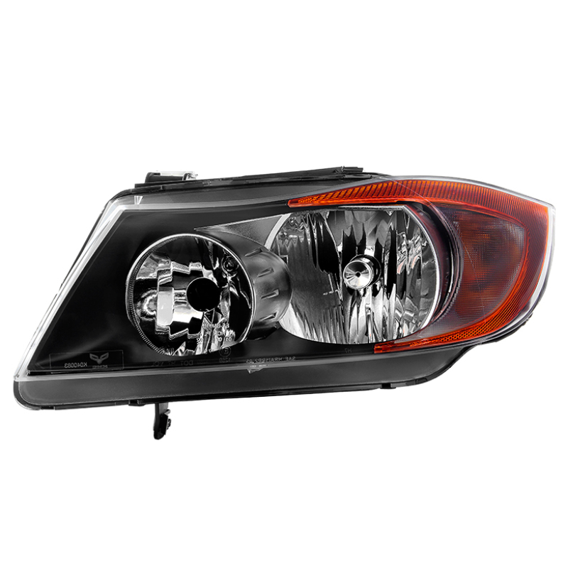 xTune BMW E90 06-08 Sedan Halogen Model Only Driver Side Headlights - OEM Left HD-JH-BE90-H-OE-L - 9035050