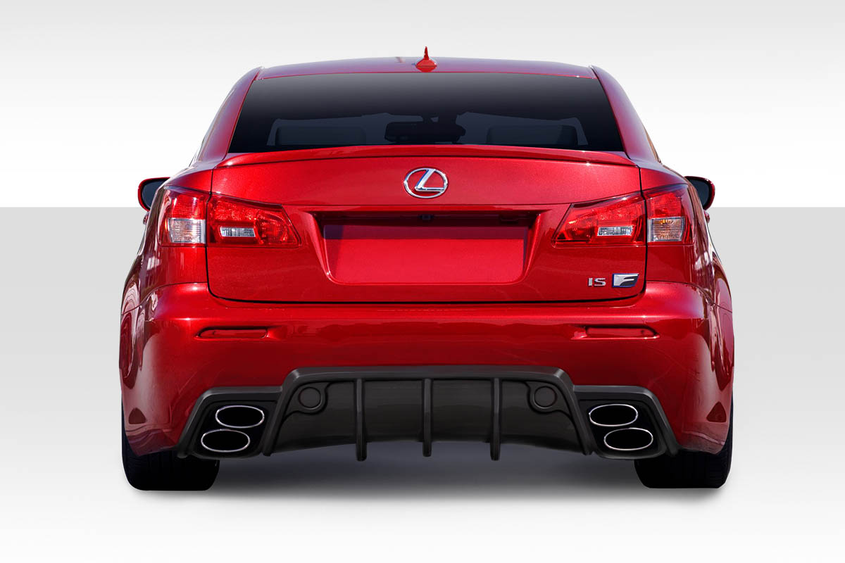 2008-2014 Lexus IS-F Duraflex W-1 Rear Bumper - 1 Piece