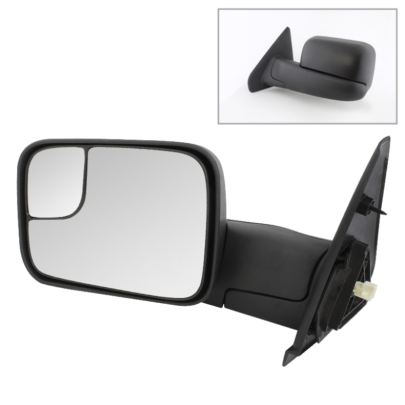 Xtune Dodge Ram 02-09 Manual Extendable Power Heated Adjust Mirror Left MIR-DRAM02-PW-L - 9925115