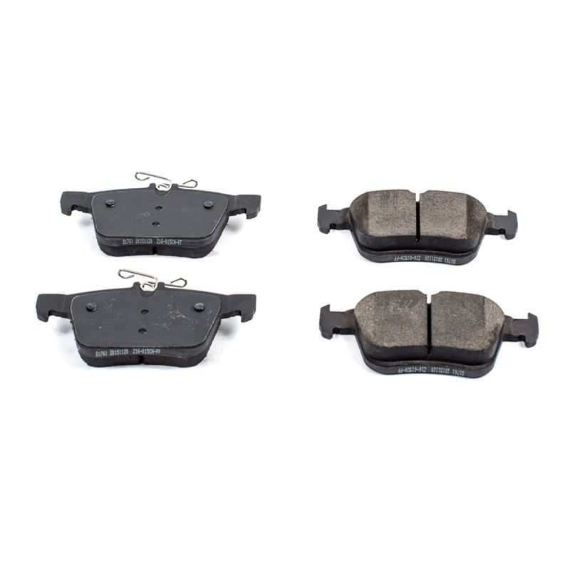 Power Stop 15-19 Audi A3 Rear Z16 Evolution Ceramic Brake Pads - 16-1761
