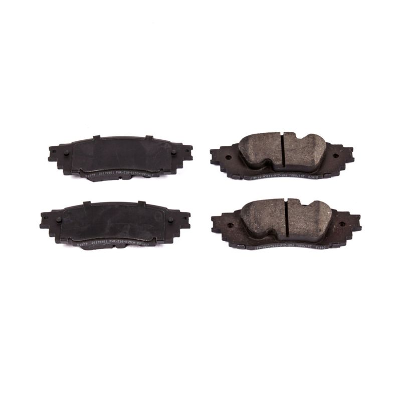 Power Stop 2019 Lexus ES300h Rear Z16 Evolution Ceramic Brake Pads - 16-1879