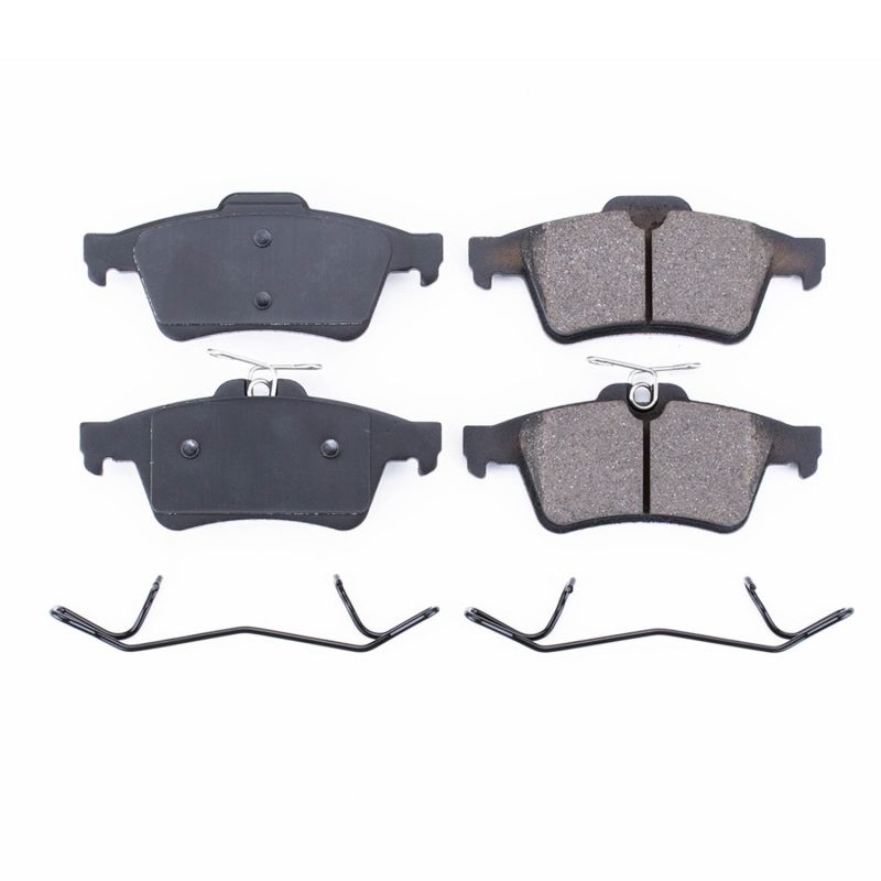 Power Stop 09-10 Chevrolet Cobalt Rear Z17 Evolution Ceramic Brake Pads w/Hardware - 17-1095