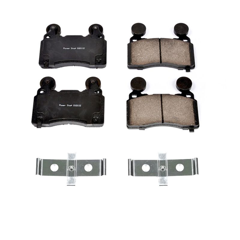 Power Stop 16-18 Cadillac CT6 Front Z17 Evolution Ceramic Brake Pads w/Hardware - 17-1474