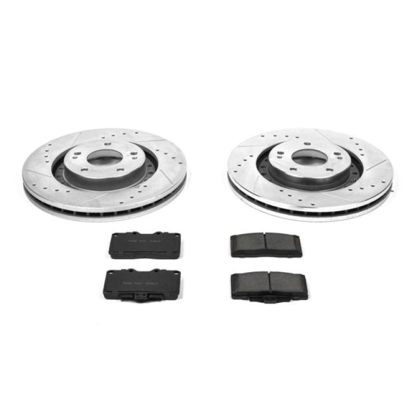 Power Stop 94-96 Dodge Stealth Front Z23 Evolution Sport Brake Kit - K1222