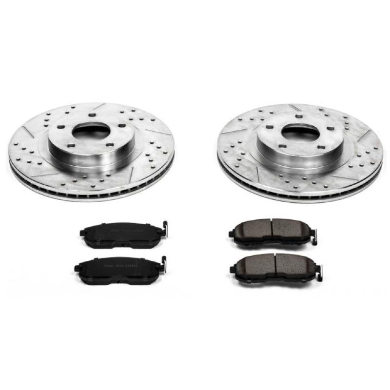 Power Stop 02-04 Infiniti I35 Front Z23 Evolution Sport Brake Kit - K2282