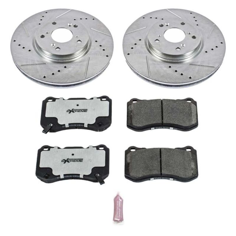 Power Stop 04-08 Acura TL Front Z26 Street Warrior Brake Kit - K3029-26