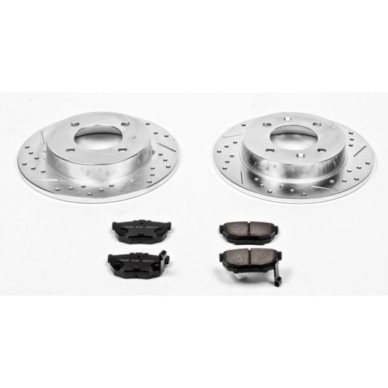 Power Stop 97-06 Hyundai Elantra Rear Z23 Evolution Sport Brake Kit - K3106