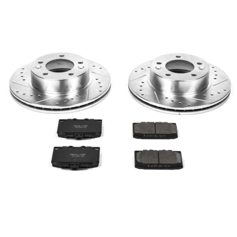 Power Stop 86-91 Mazda RX-7 Front Z23 Evolution Sport Brake Kit - K470