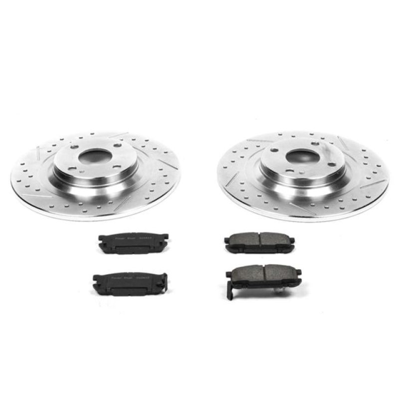 Power Stop 01-05 Mazda Miata Rear Z23 Evolution Sport Brake Kit - K5267