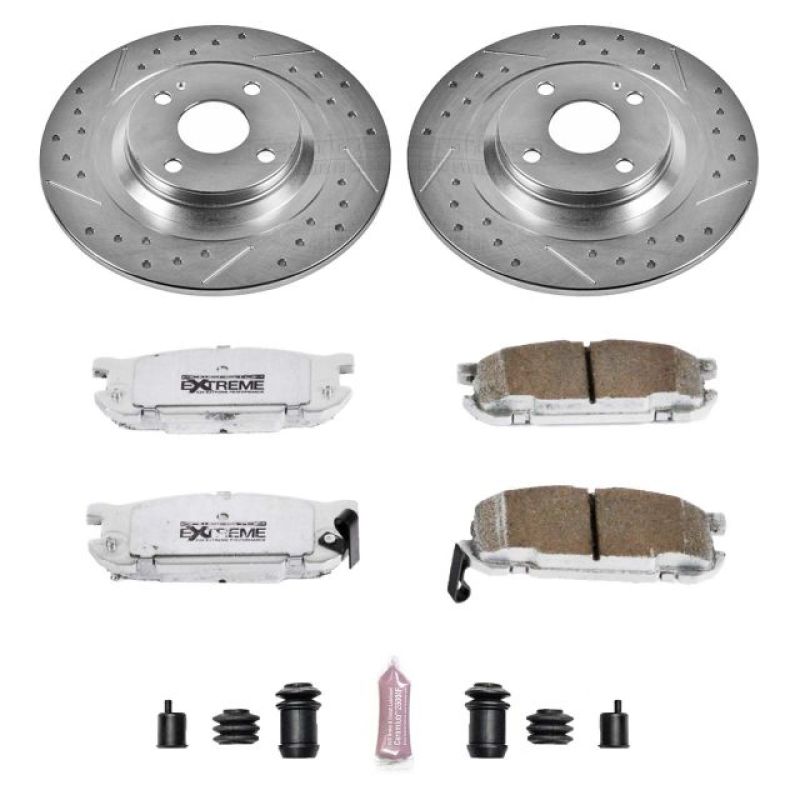 Power Stop 01-05 Mazda Miata Rear Z26 Street Warrior Brake Kit - K5267-26