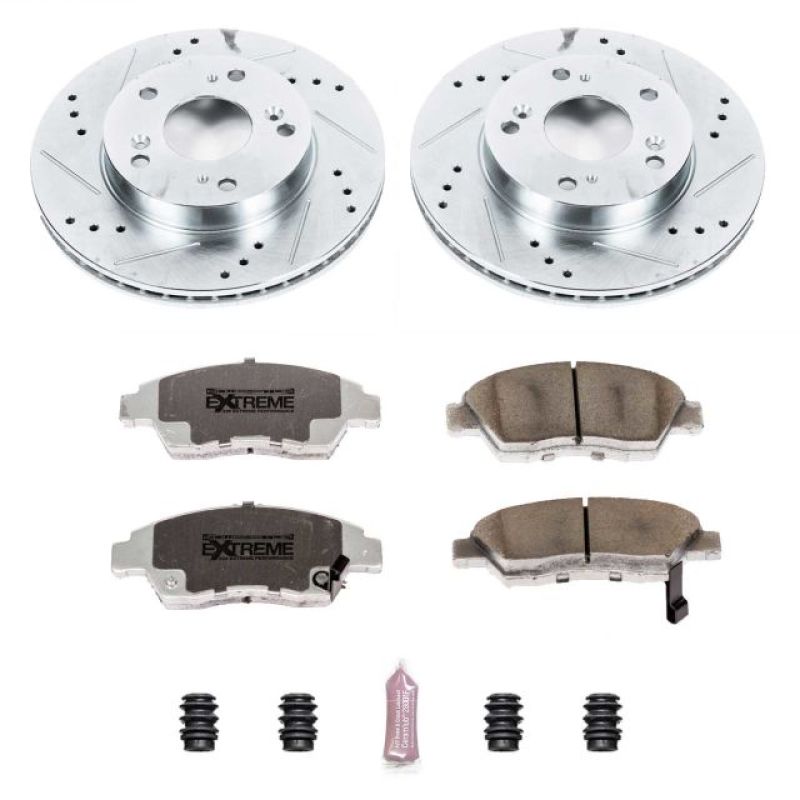 Power Stop 13-15 Acura ILX Front Z26 Street Warrior Brake Kit - K6317-26