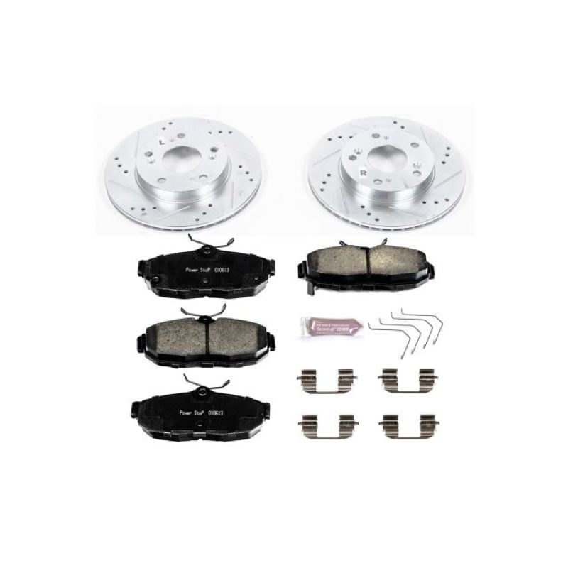 Power Stop 12-15 Honda Civic Front Z23 Evolution Sport Brake Kit - K6319