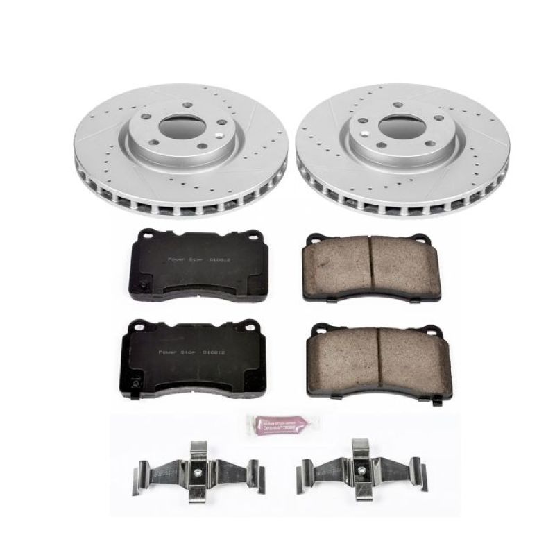 Power Stop 2014 Chevrolet Corvette Front Z23 Evolution Sport Brake Kit - K6528