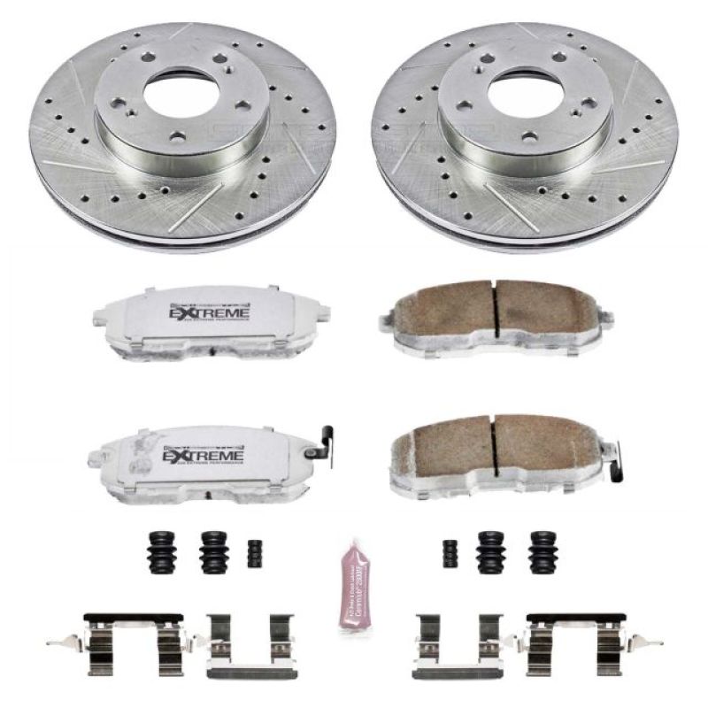 Power Stop 96-99 Infiniti I30 Front Z26 Street Warrior Brake Kit - K660-26