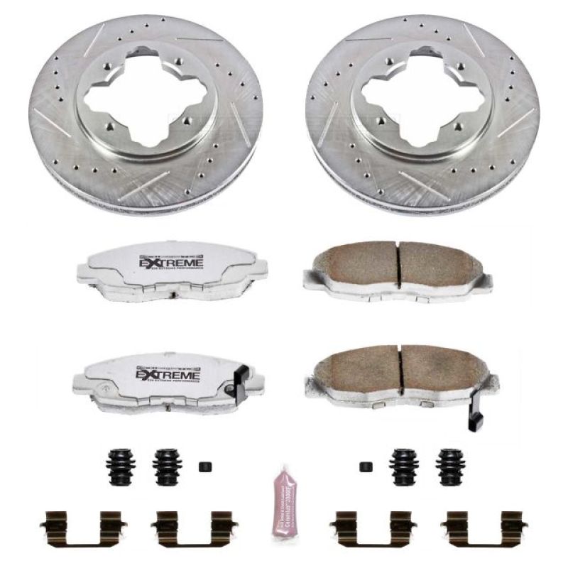 Power Stop 1997 Acura CL Front Z26 Street Warrior Brake Kit - K697-26