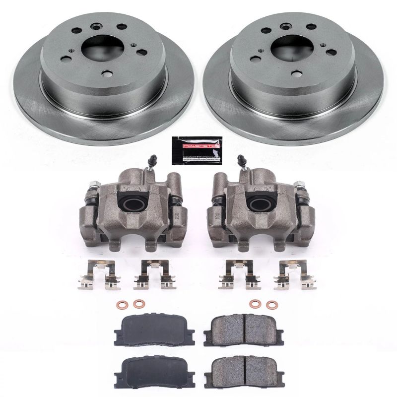 Power Stop 02-03 Lexus ES300 Rear Autospecialty Brake Kit w/Calipers - KCOE2418